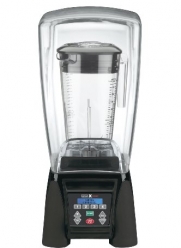 Waring Commercial MX1500XTX Reprogrammable Hi-Power Blender with Sound Enclosure and Raptor Copolyester Container, 64-Ounce