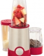 BELLA 13615 12 Piece Blender, Stainless Steel and Red