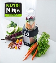 Nutri NINJA BL455 Professional 1000 watts Personal Blender Bonus Set with 3-Sip & Seal Single Serves & 75-Recipe Cookbook