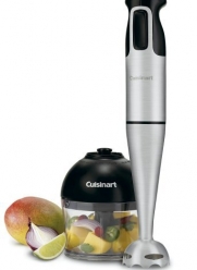Cuisinart CSB-77 Smart Stick Hand Blender With Whisk And Chopper Attachments (Certified Refurbished)