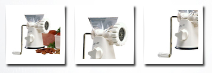 Norpro meat grinder, mincer, and pasta maker